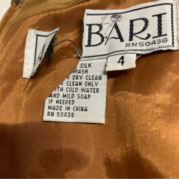 AJ BARI | ✨ VINTAGE ✨ Houndstooth Sequined Cocktail Dress Size 4 - Picture 9 of 14